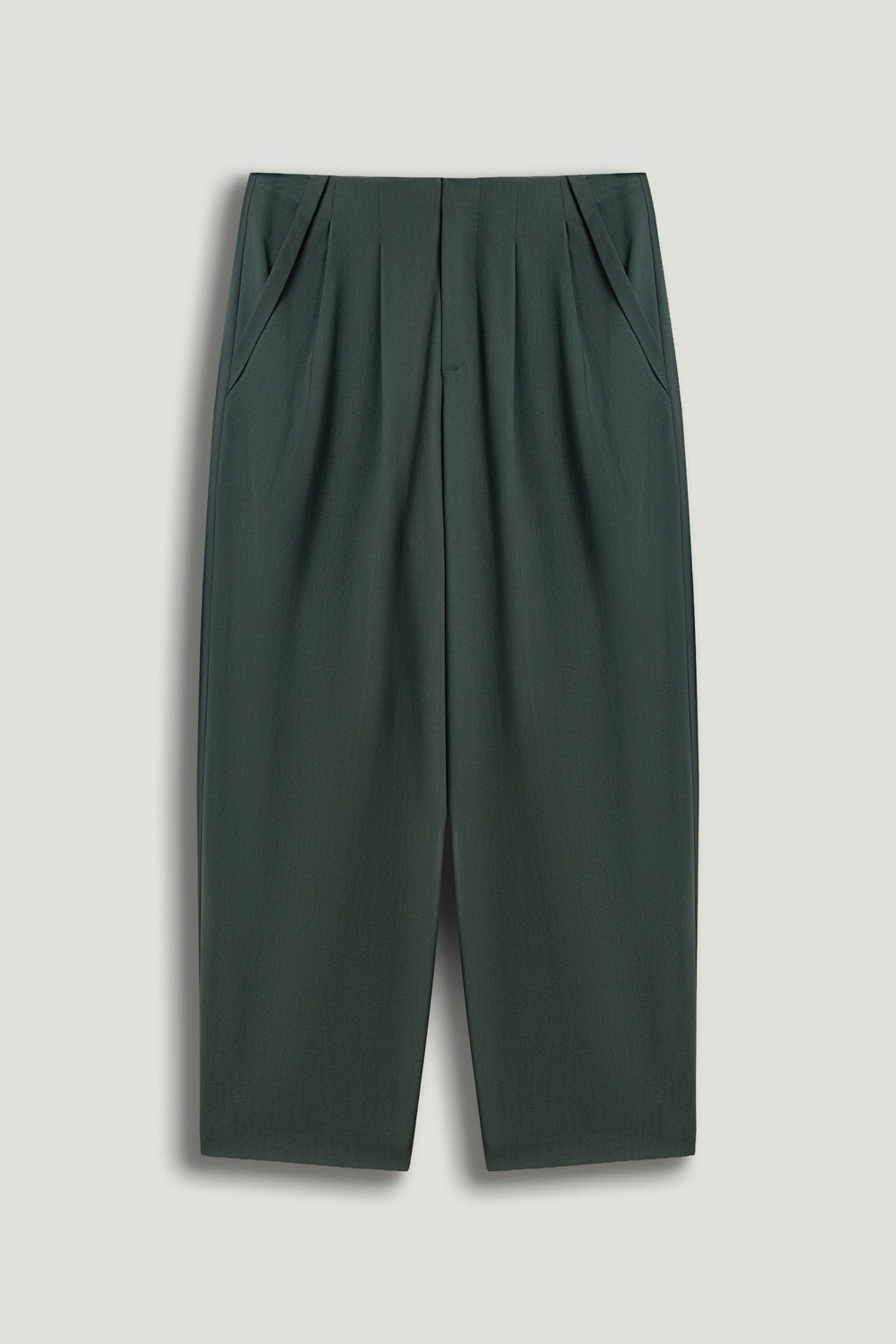 Forest Cropped Cigarette Trousers