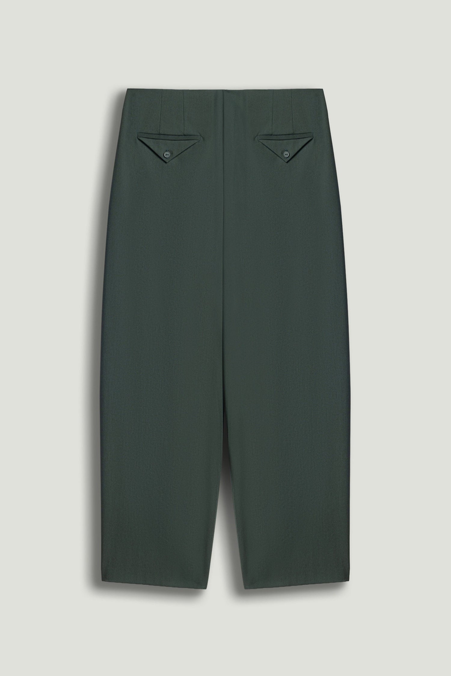 Forest Cropped Cigarette Trousers