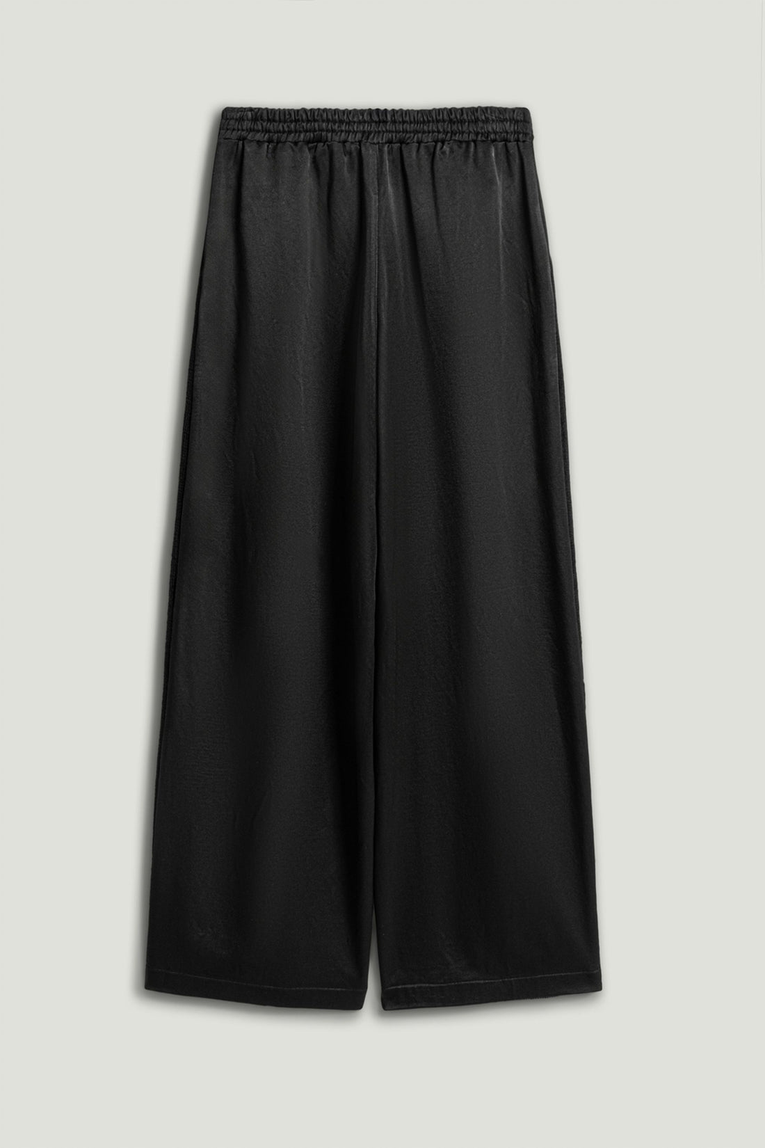 Textured Wide-Leg Pants