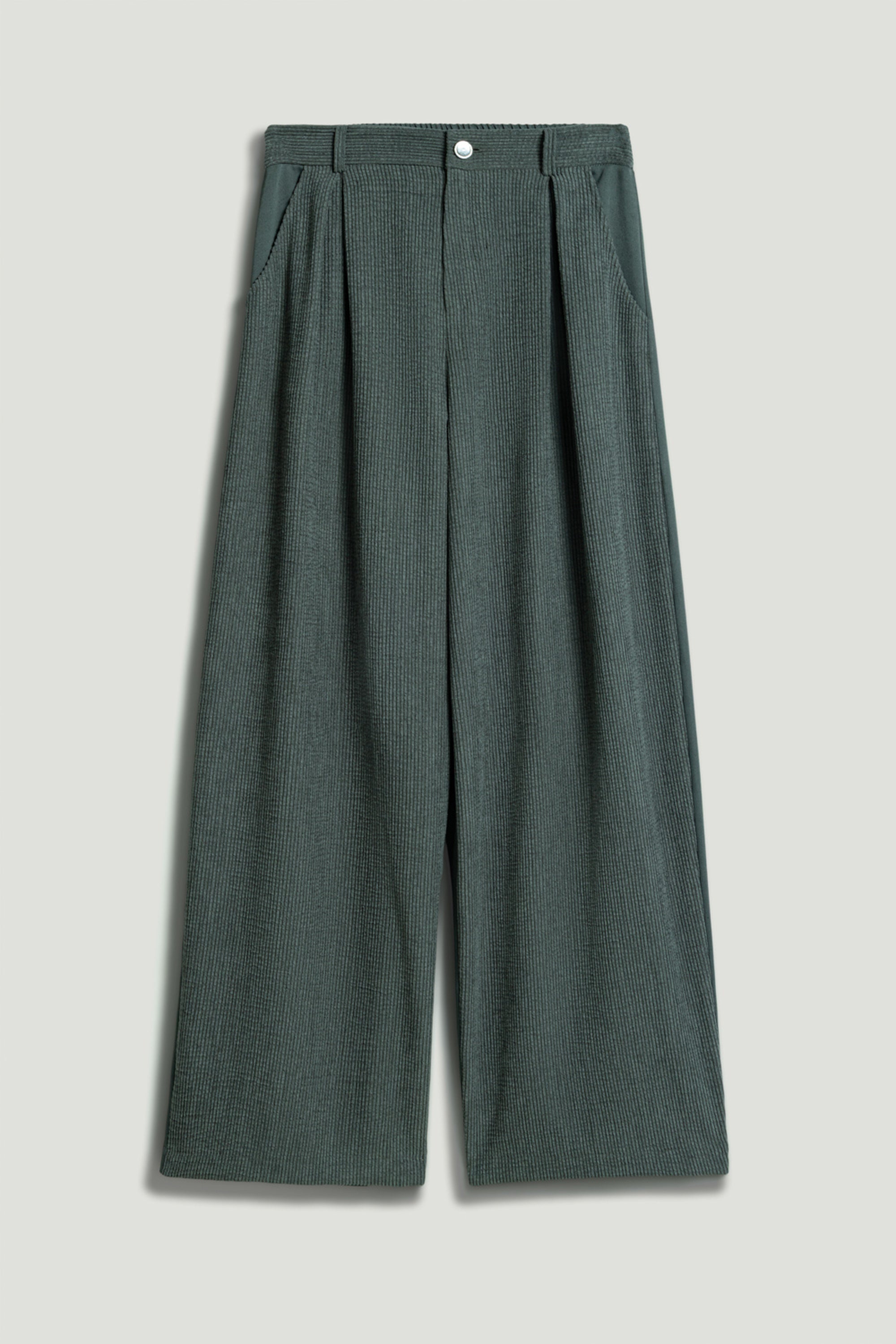 High-Rise Tailored Pants