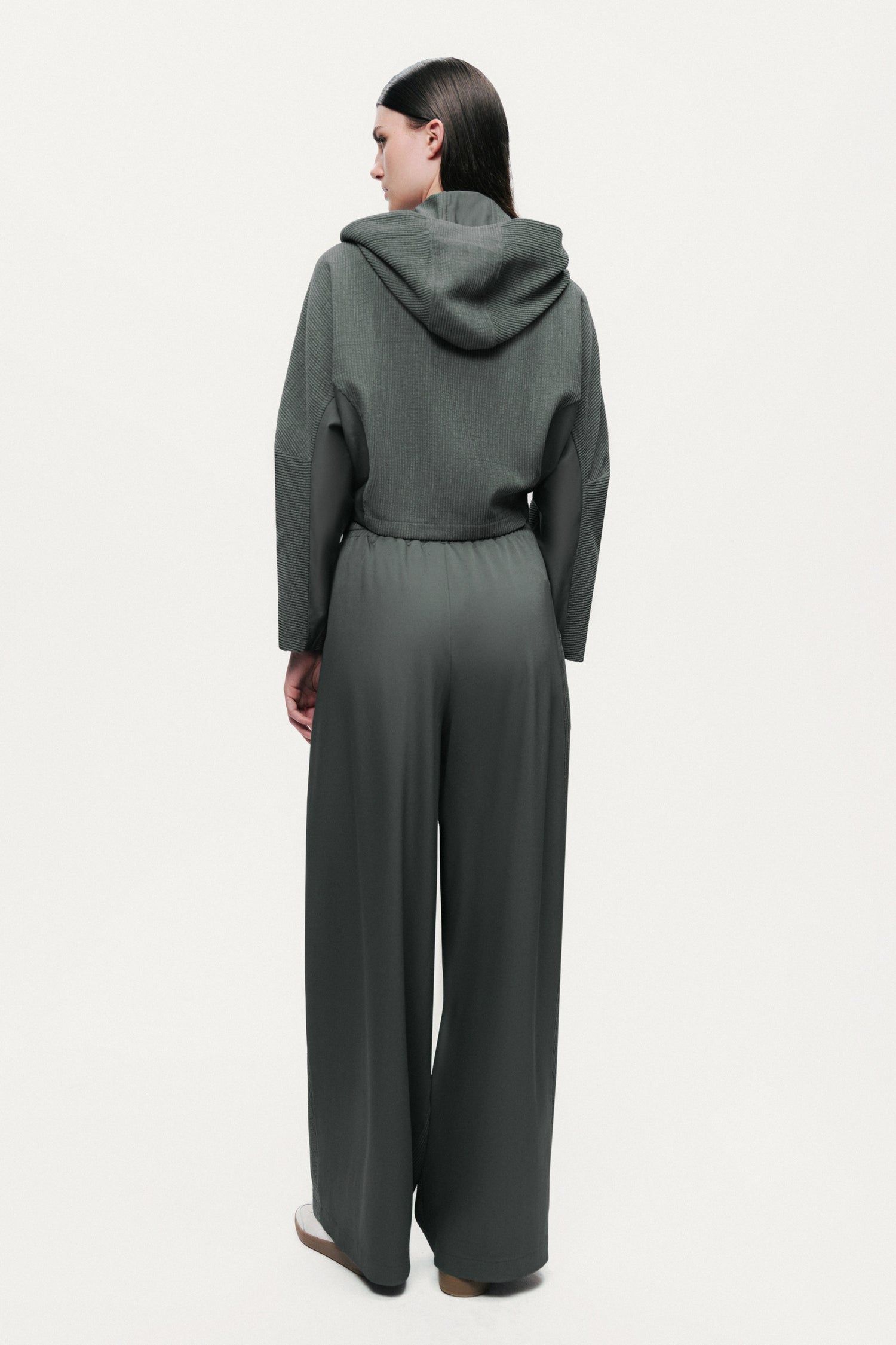 High-Rise Tailored Pants