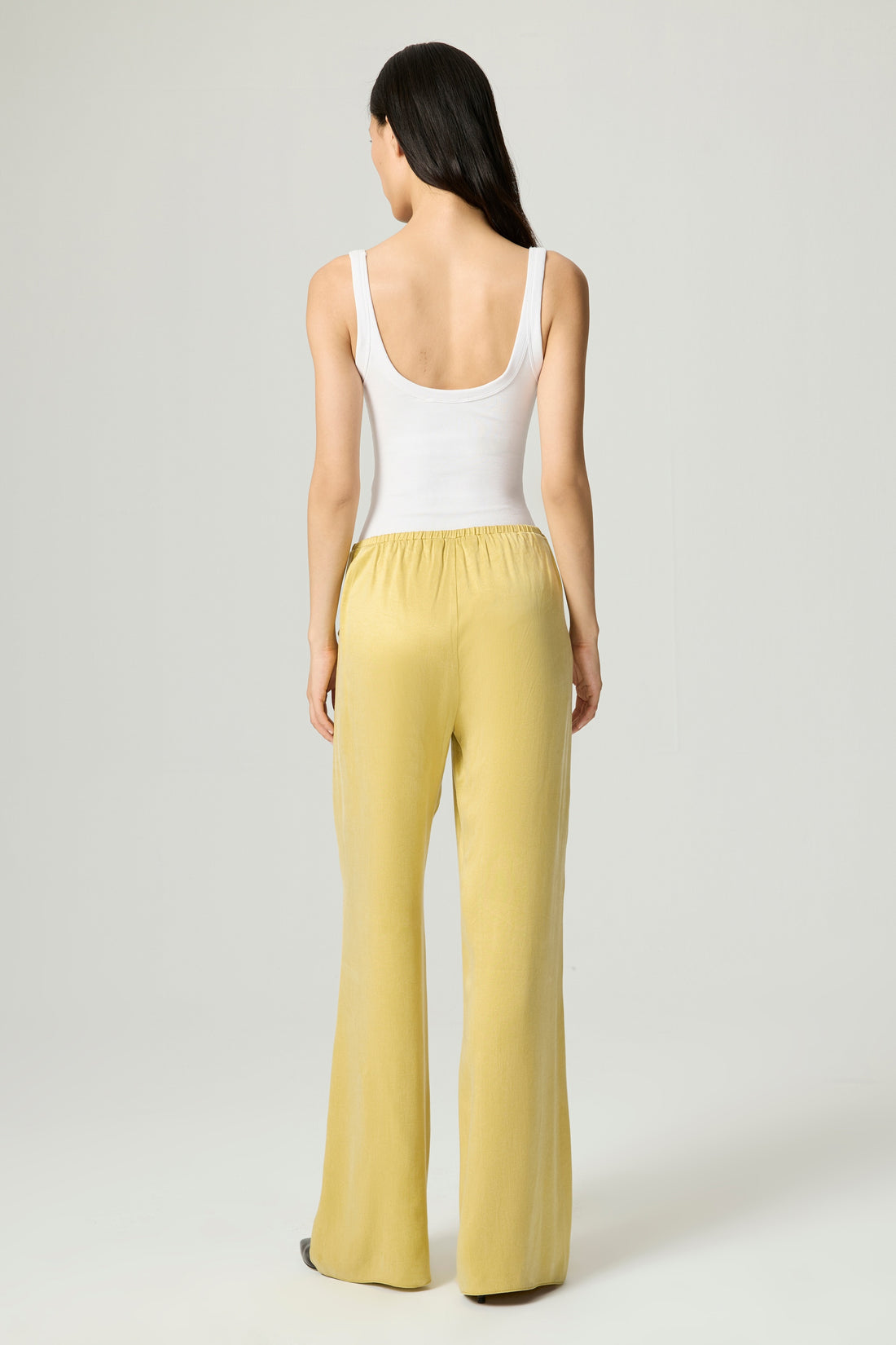 Elastic-Waist Relaxed Pants