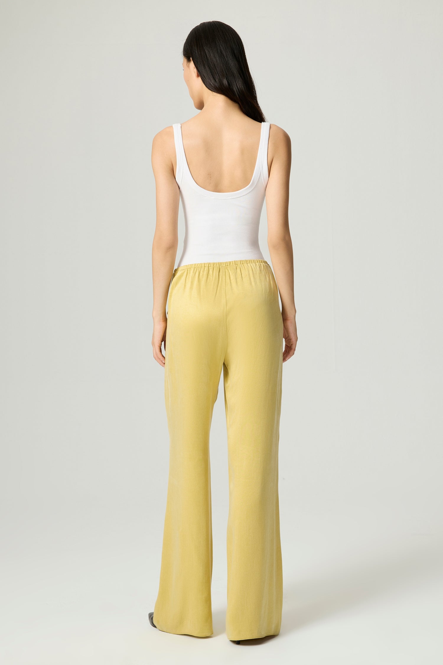 Elastic-Waist Relaxed Pants