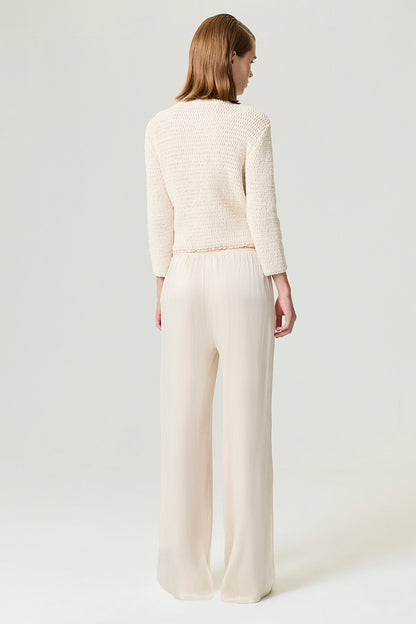 Elastic-Waist Relaxed Pants