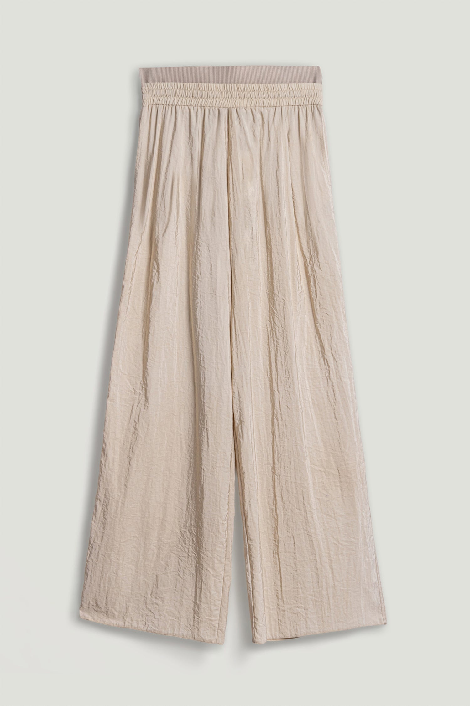 Drawstring-Waist Relaxed Pants