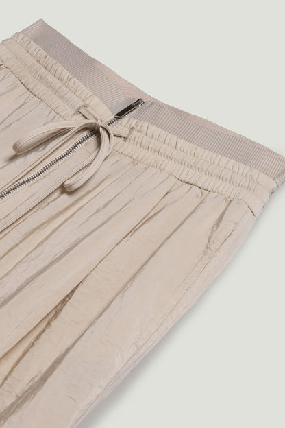 Drawstring-Waist Relaxed Pants