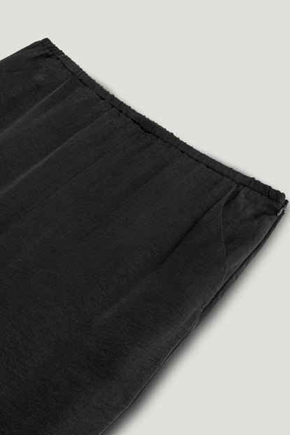 Relaxed Fluid Pants with Elastic Waist