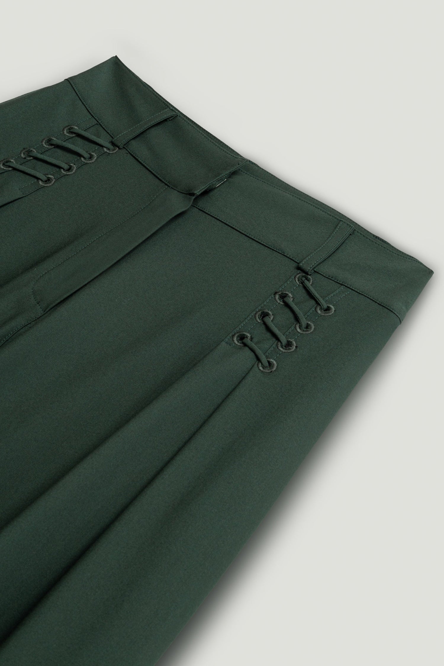 Fluid Wide-Leg Pull-On Pants