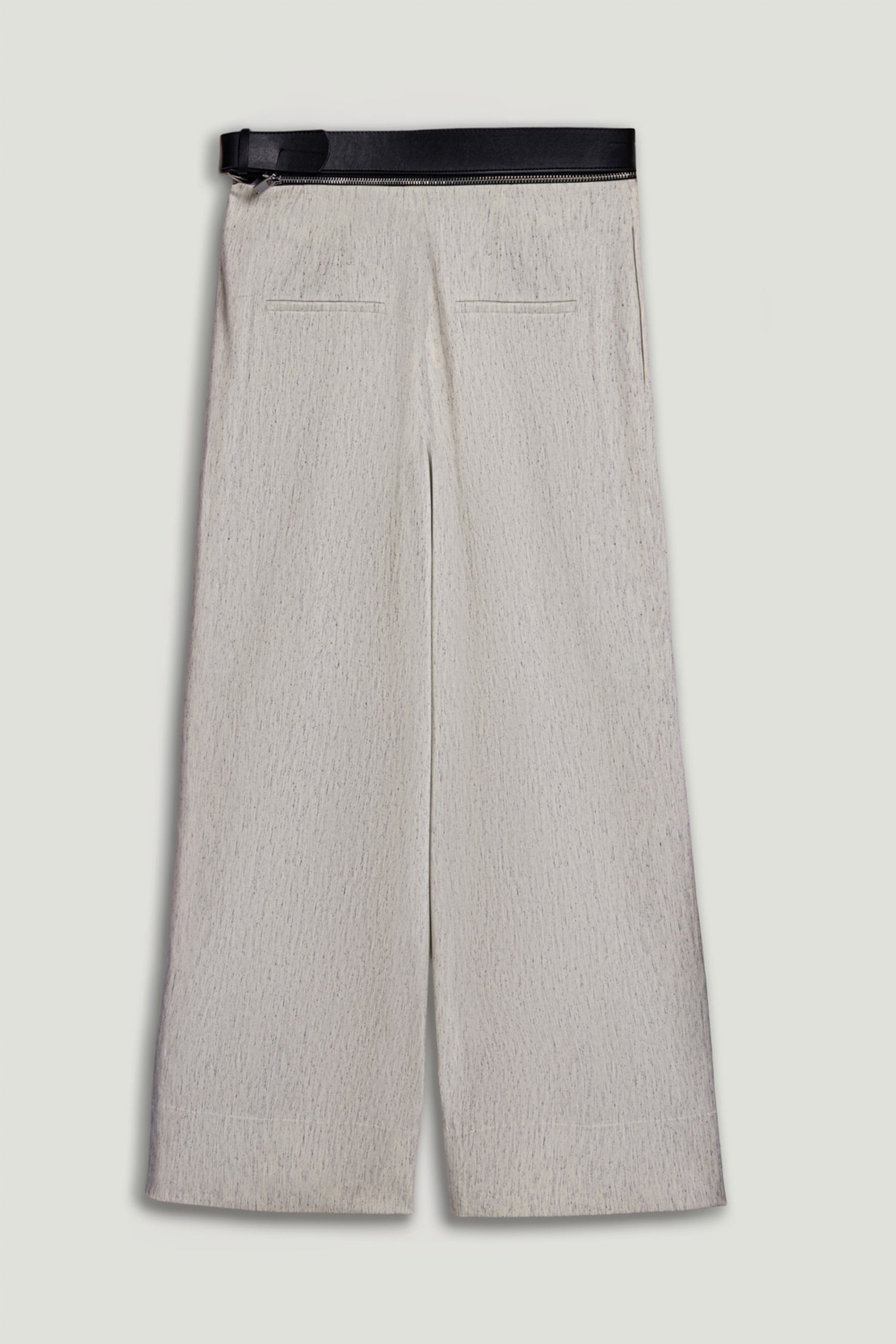 Pleated Wide-Leg Pants