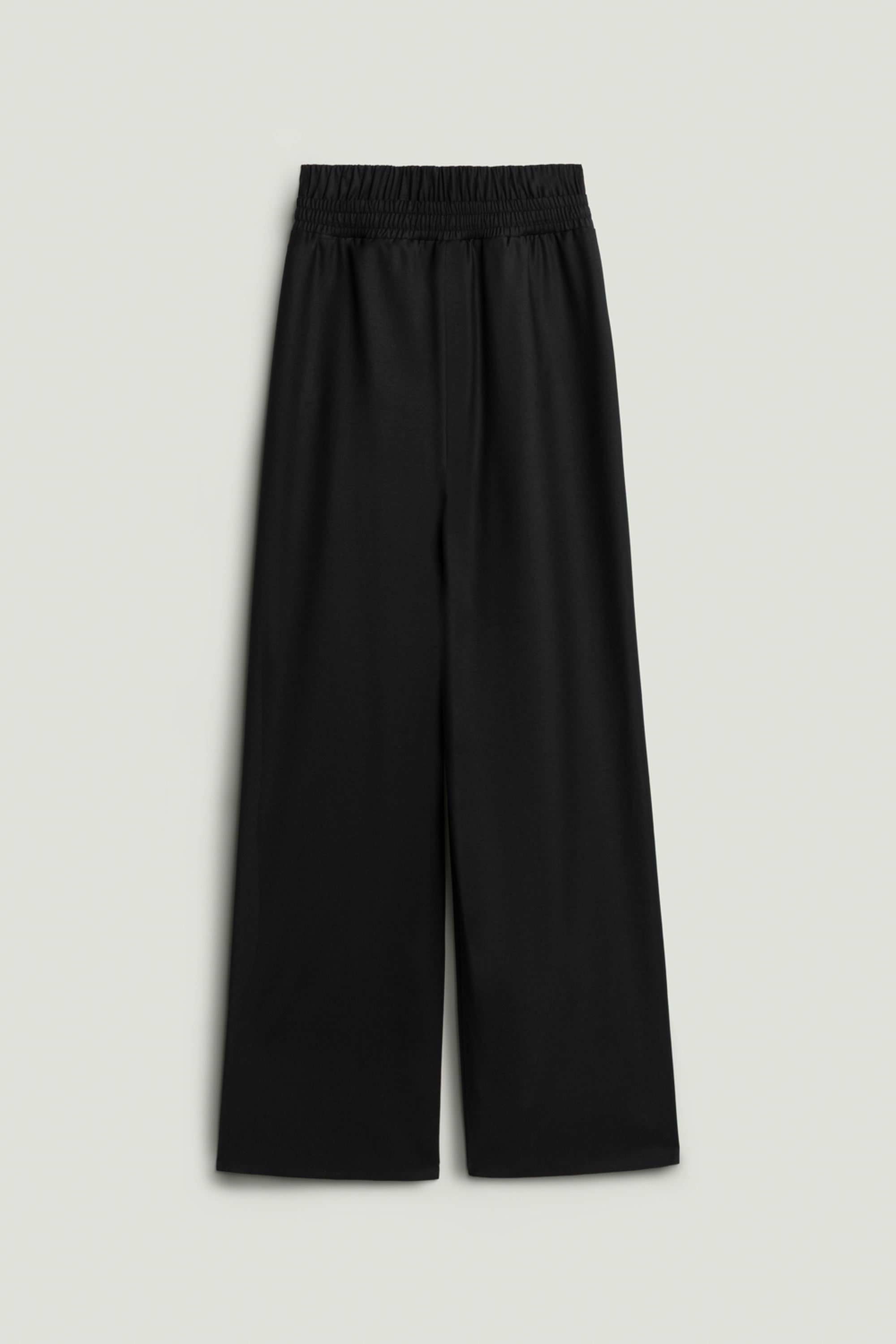 Drawstring Waist Relaxed Pants