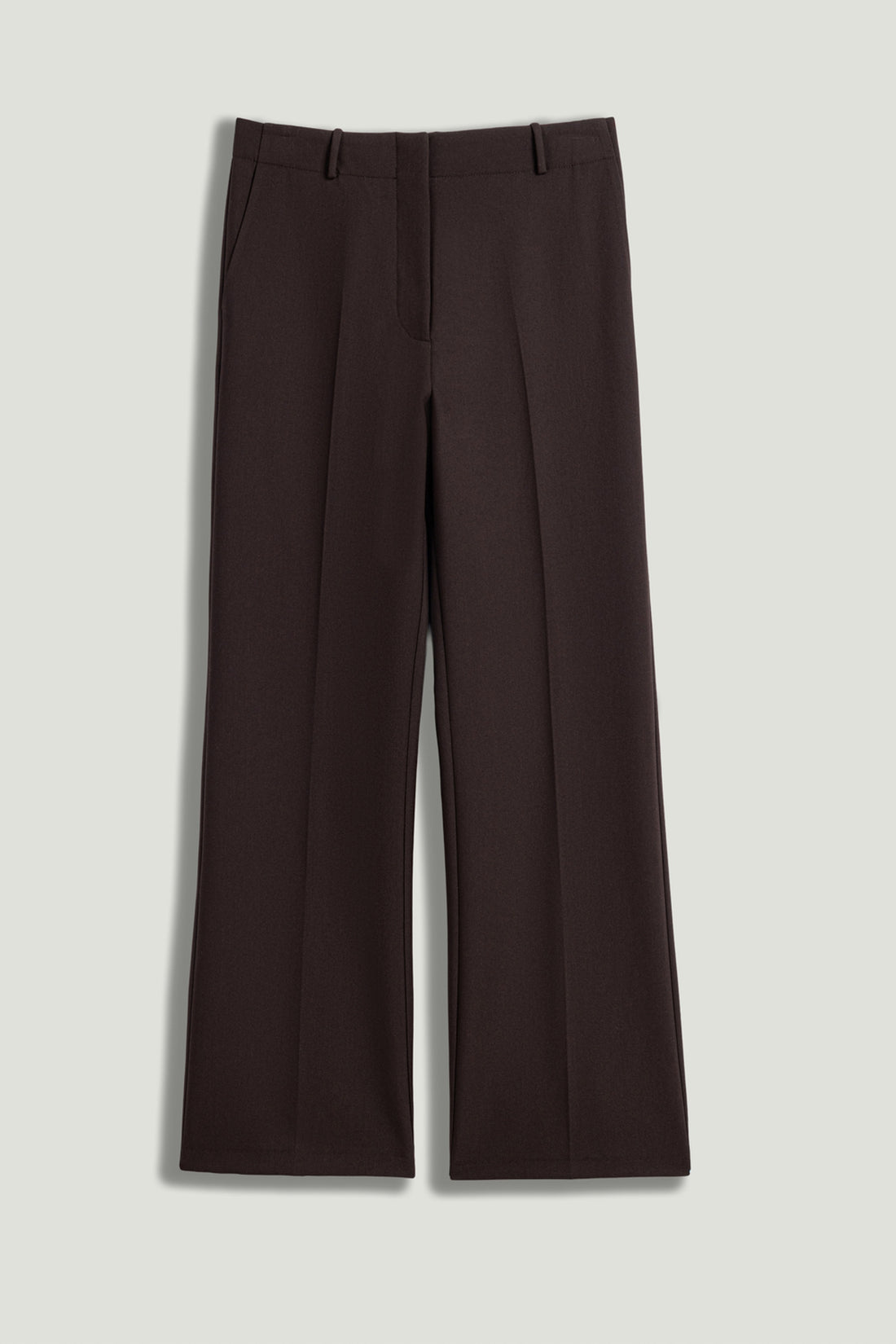 Classic Mid-Rise Tailored Pants