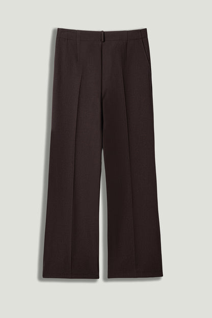 Classic Mid-Rise Tailored Pants