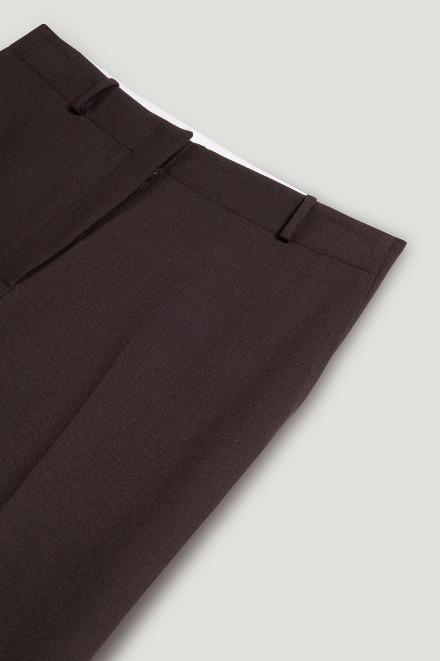 Classic Mid-Rise Tailored Pants