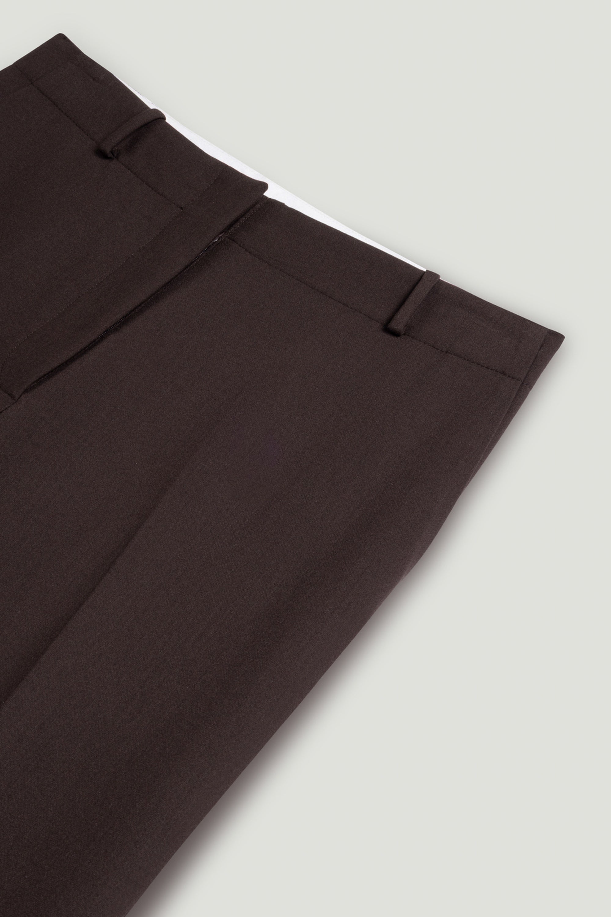 Classic Mid-Rise Tailored Pants