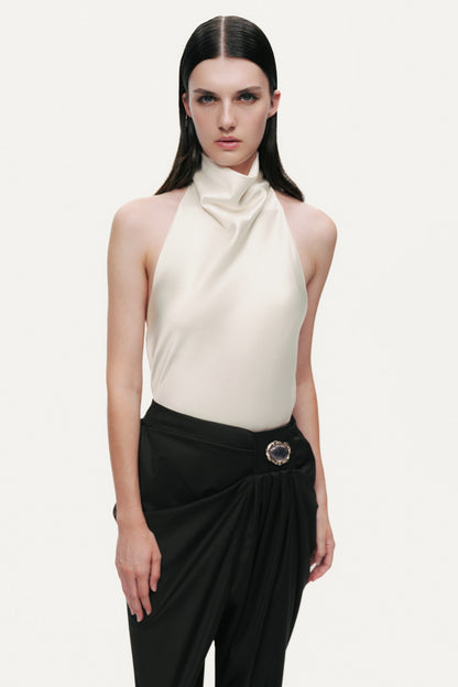 Accessory Detailed Pleated Pants