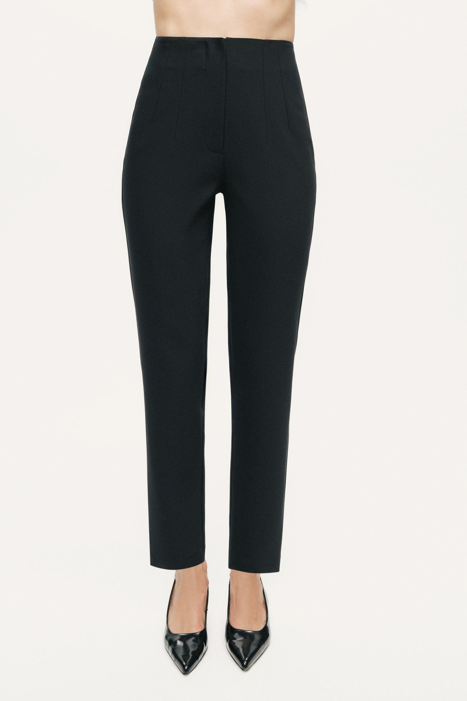 Sculpt High-Rise Cigarette Trousers