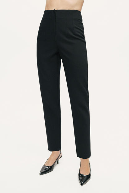 Sculpt High-Rise Cigarette Trousers