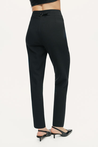 Sculpt High-Rise Cigarette Trousers