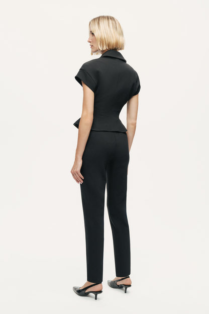Sculpt High-Rise Cigarette Trousers