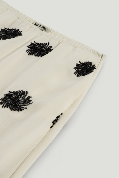 Embellished Bootcut Pants