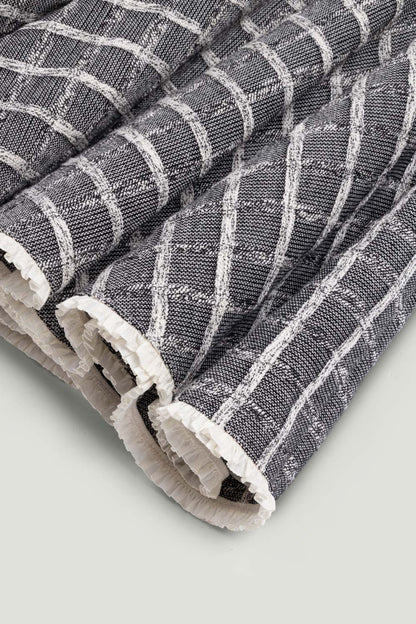 Ruffled Hem Mini Skirt