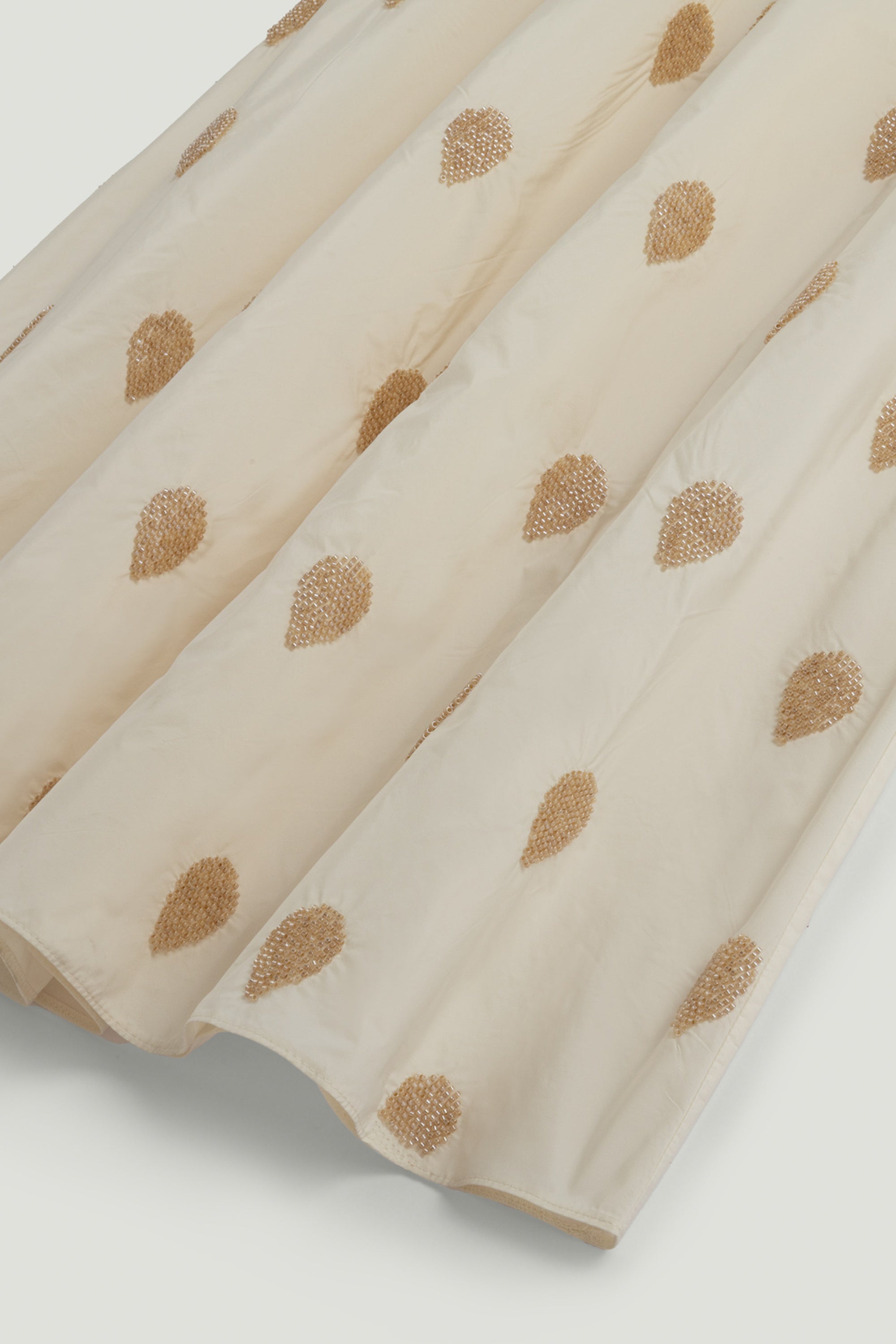 Beaded Embroidered Maxi Skirt