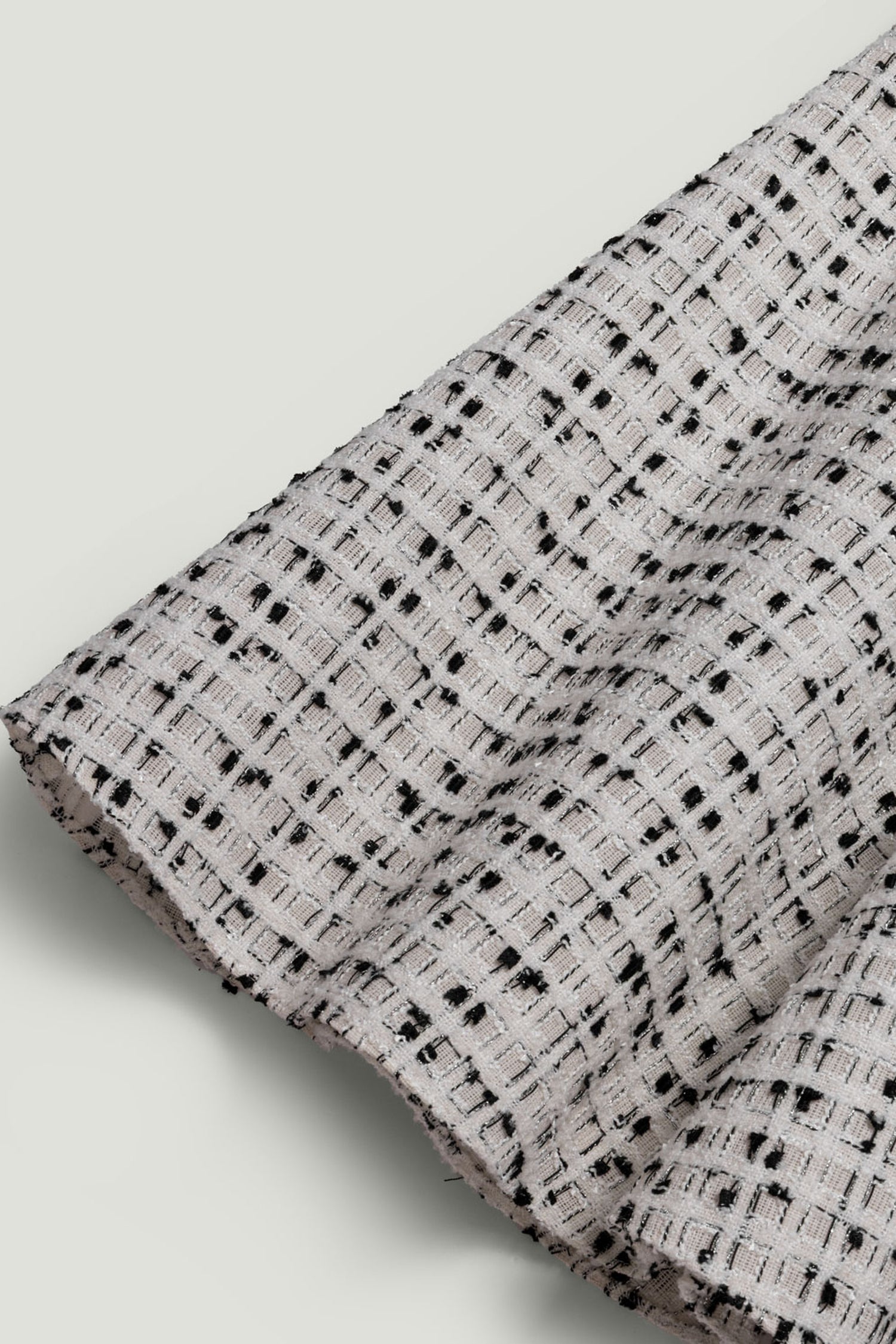 Patterned A-Line Midi Skirt