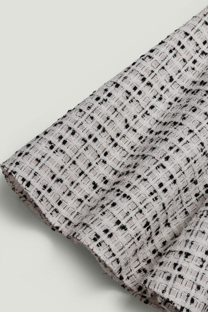 Patterned A-Line Midi Skirt