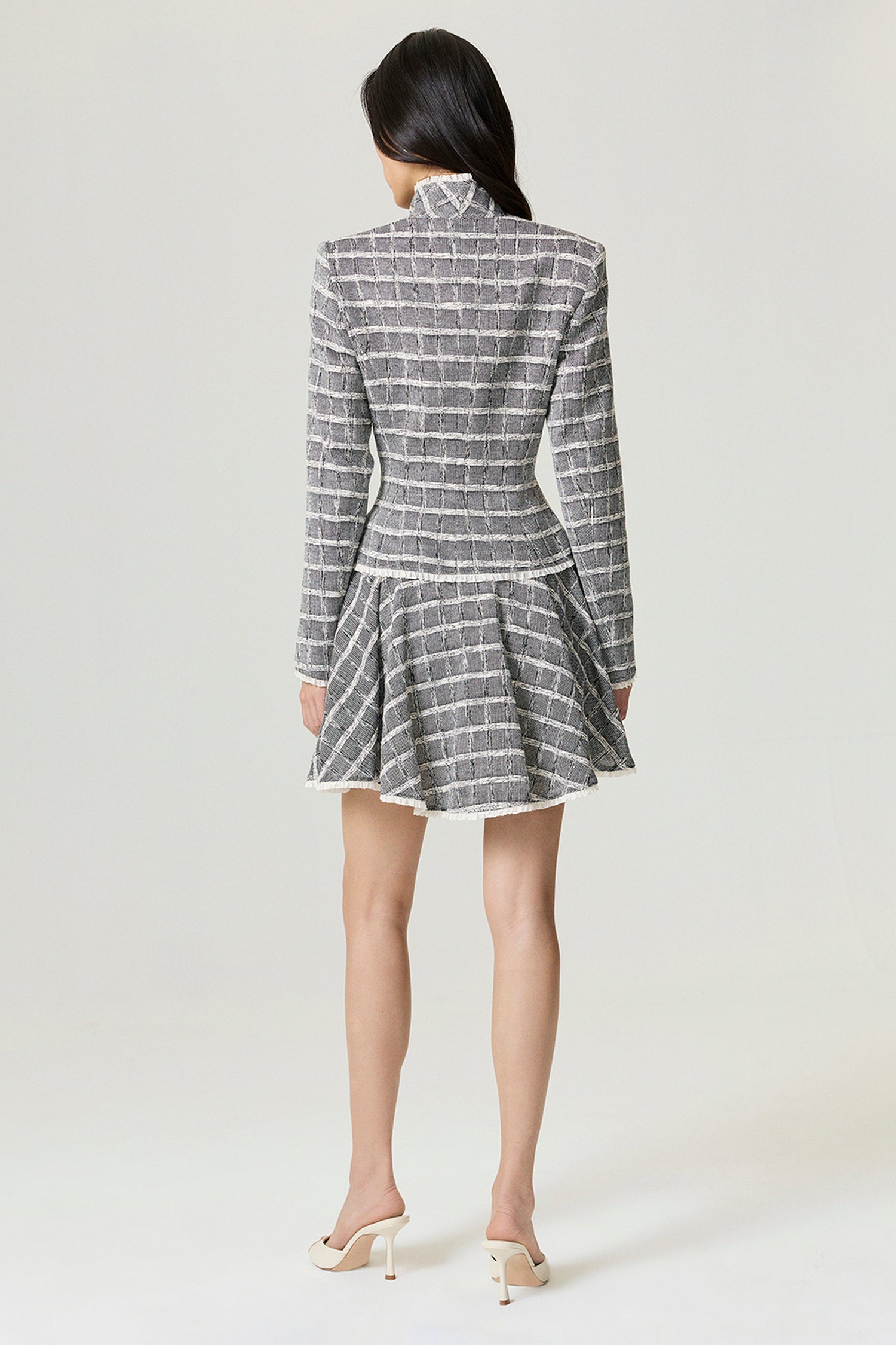 Ruffled Hem Mini Skirt