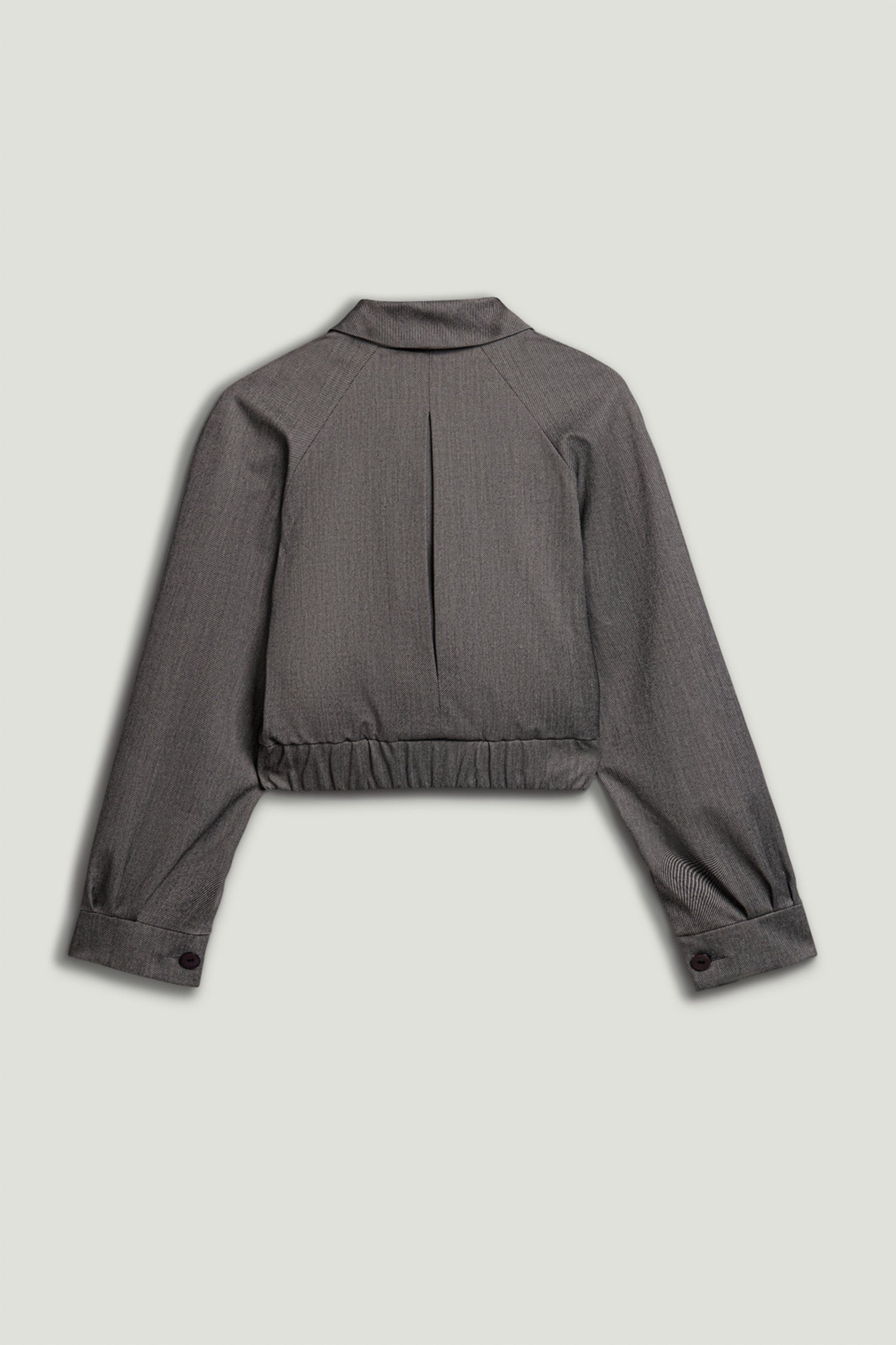 Waistband Detail Bomber Jacket