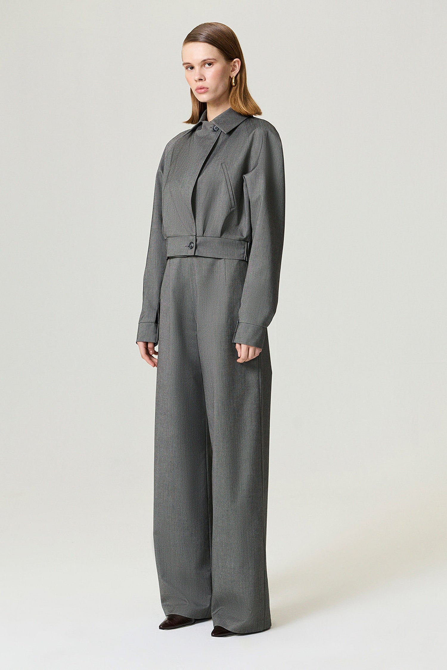 Waistband Detail Bomber Jacket