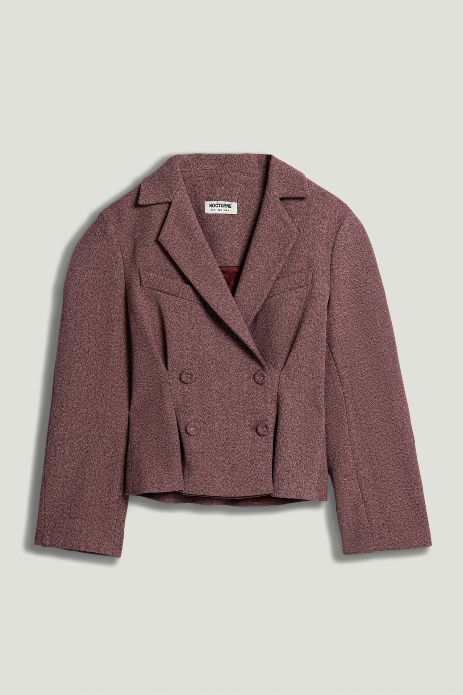 Double-Breasted Tailored Blazer