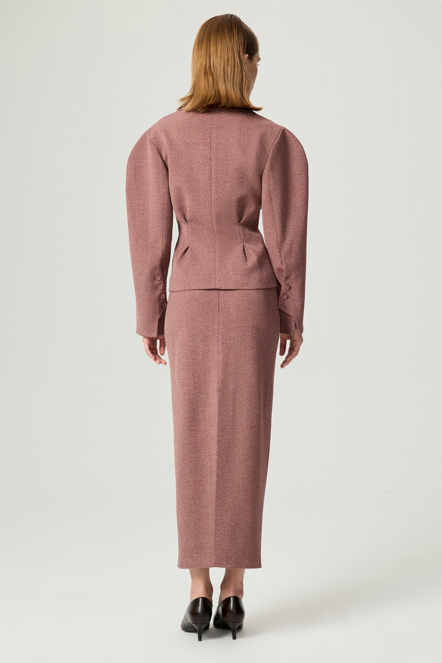 Double-Breasted Tailored Blazer