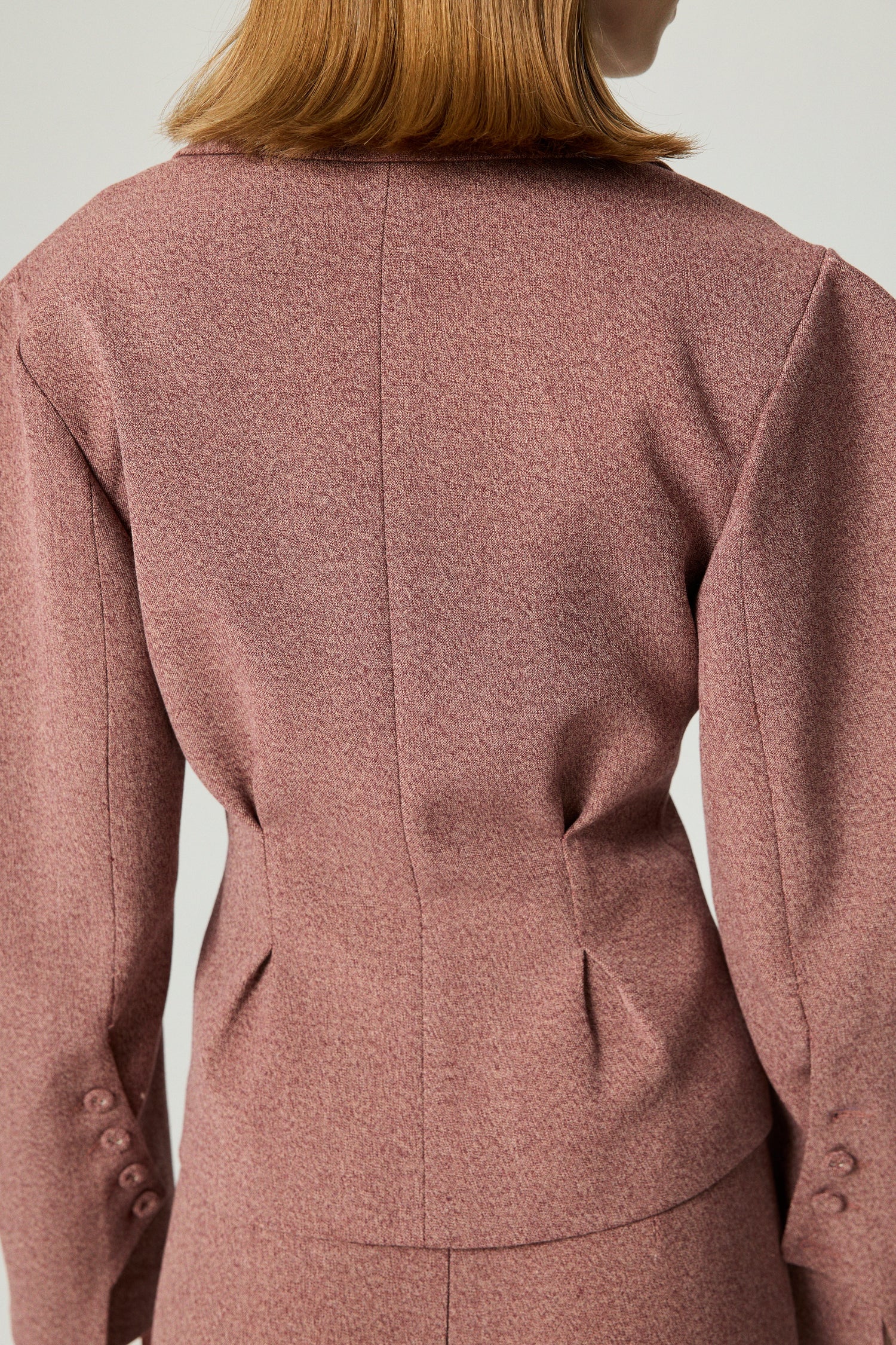 Double-Breasted Tailored Blazer