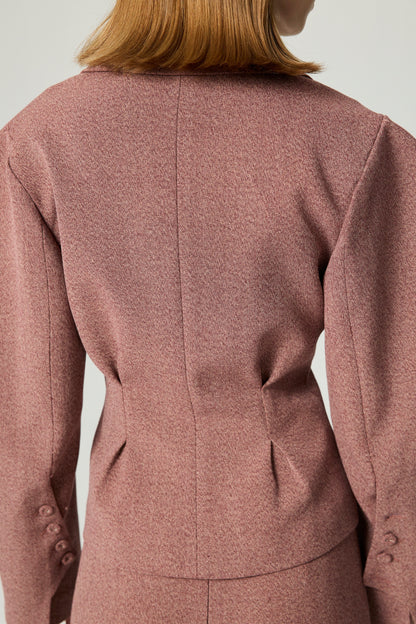 Double-Breasted Tailored Blazer