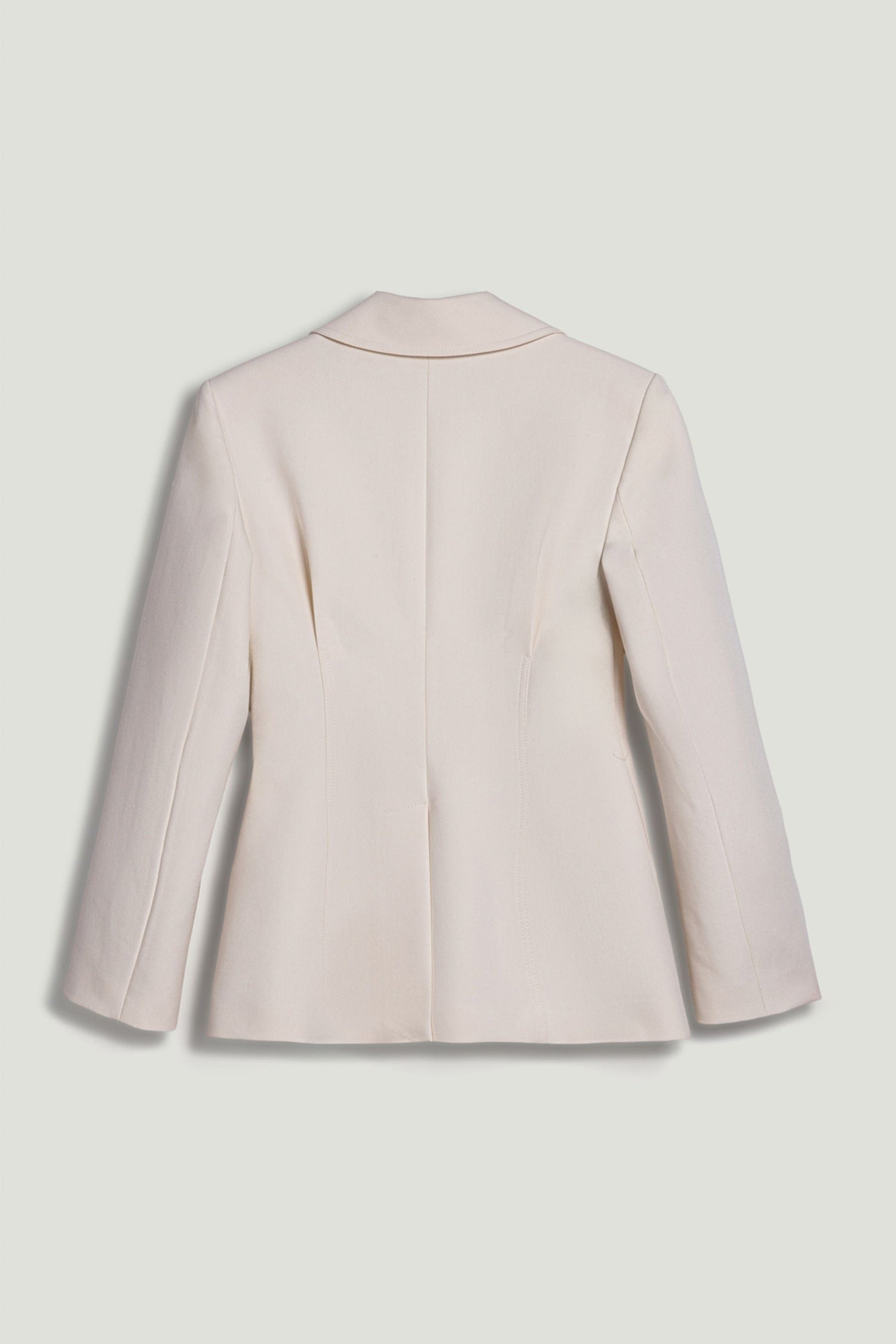 Gold Accent Padded Shoulder Jacket