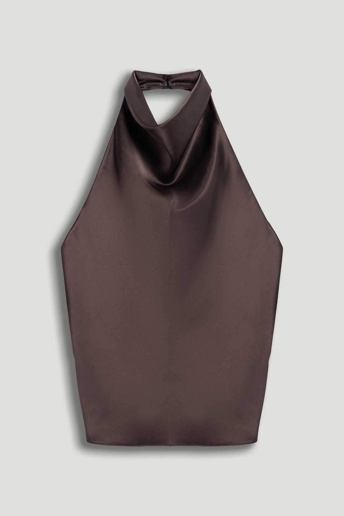 Satin Halter Neck Top
