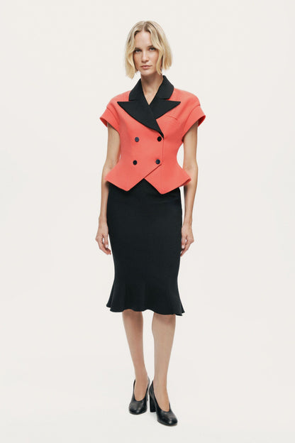 Short Sleeve Tailored Vest