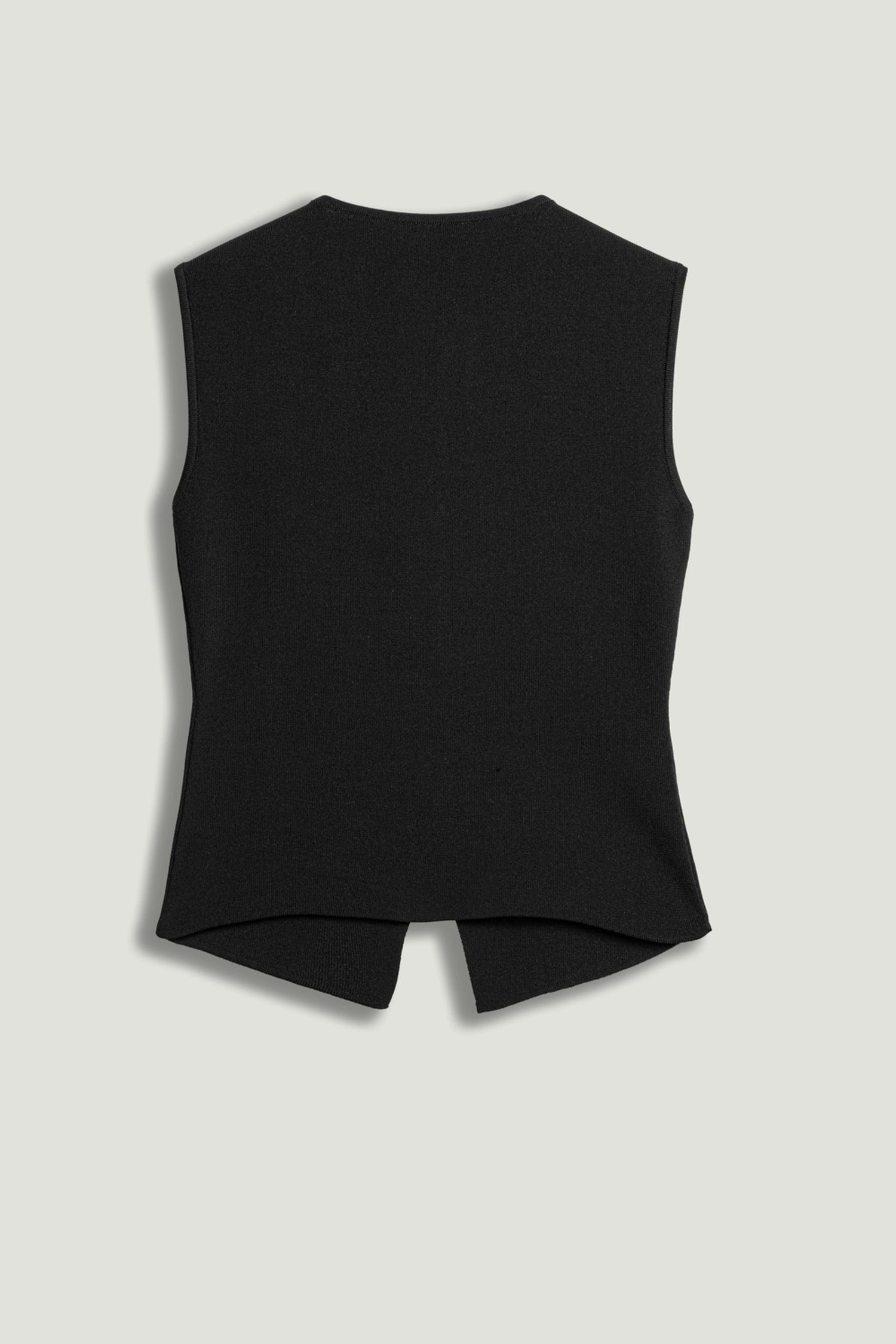 Embellished Sleeveless Knit Top