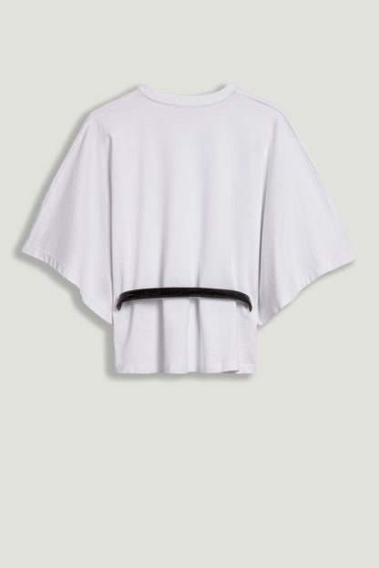Belted Oversized T-Shirt
