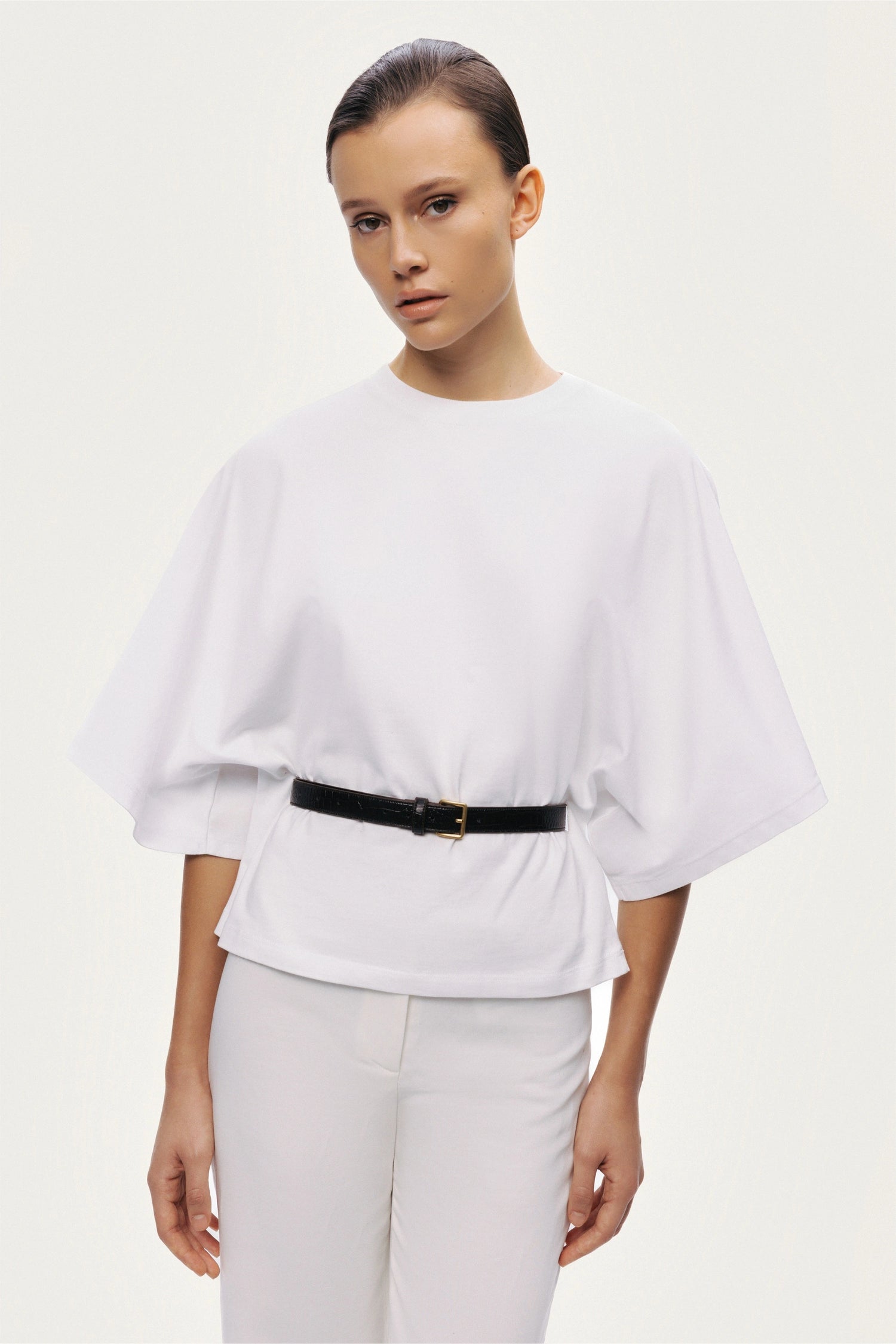 Belted Oversized T-Shirt