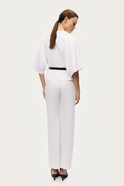 Belted Oversized T-Shirt