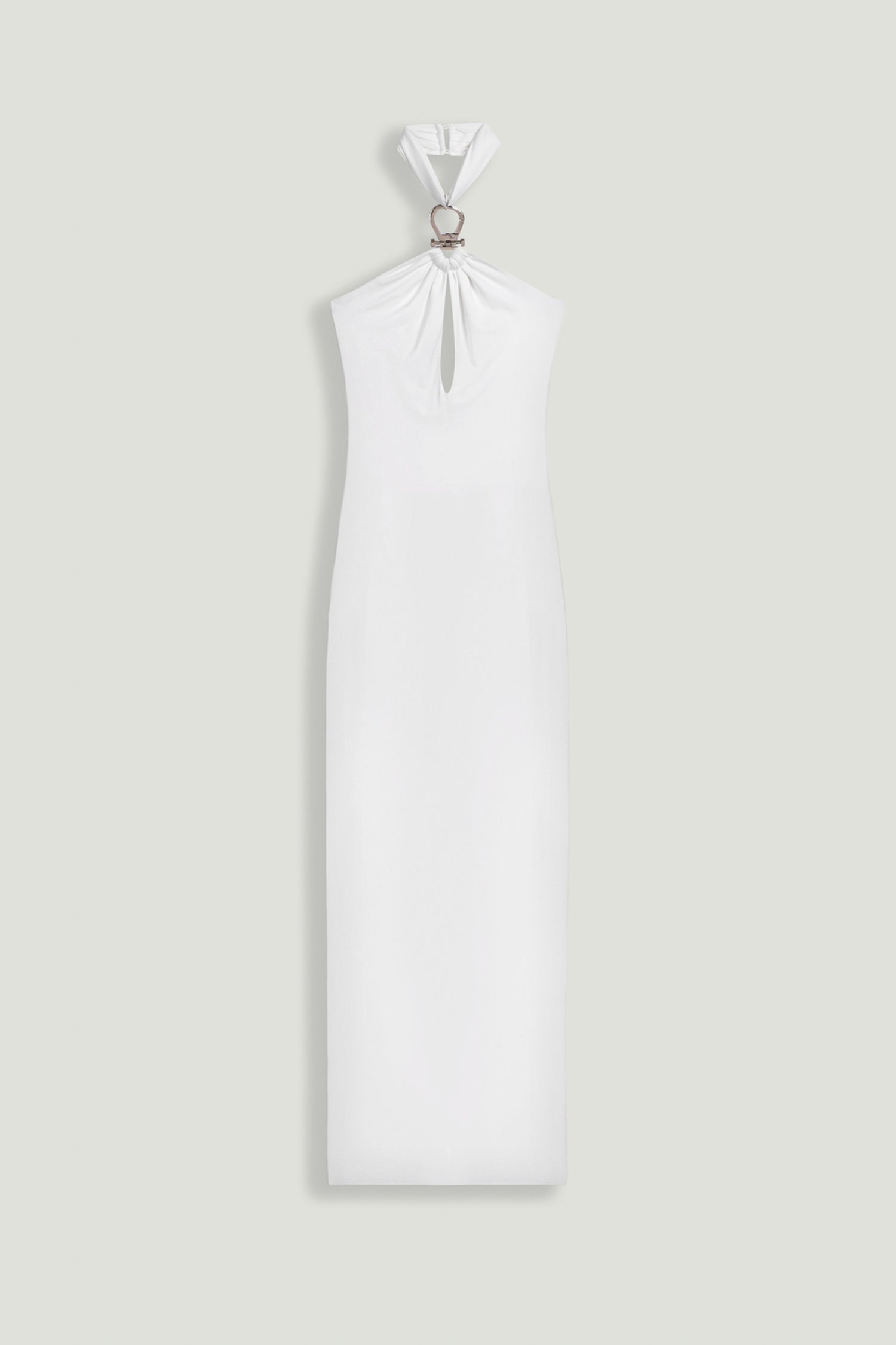 Cut-Out Detail Embellished Maxi Dress