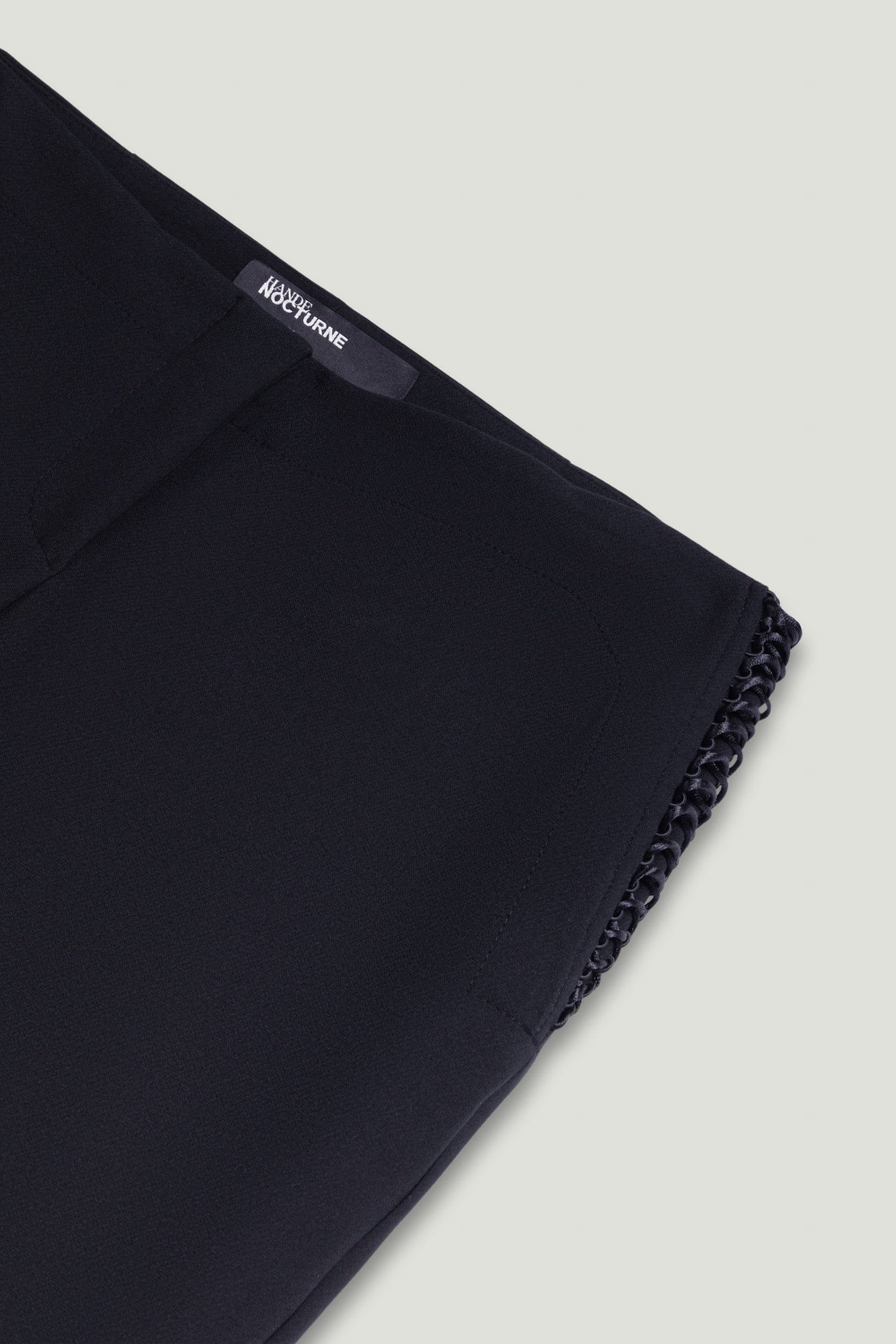 roughlow sizeless Pants サイズ2 Side-Tie Low-Rise Slim Fit Trousers – Nocturne