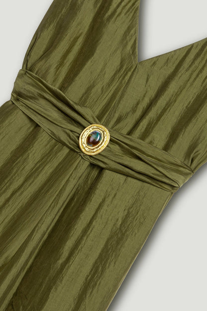 Strappy Wide-Leg Jumpsuit