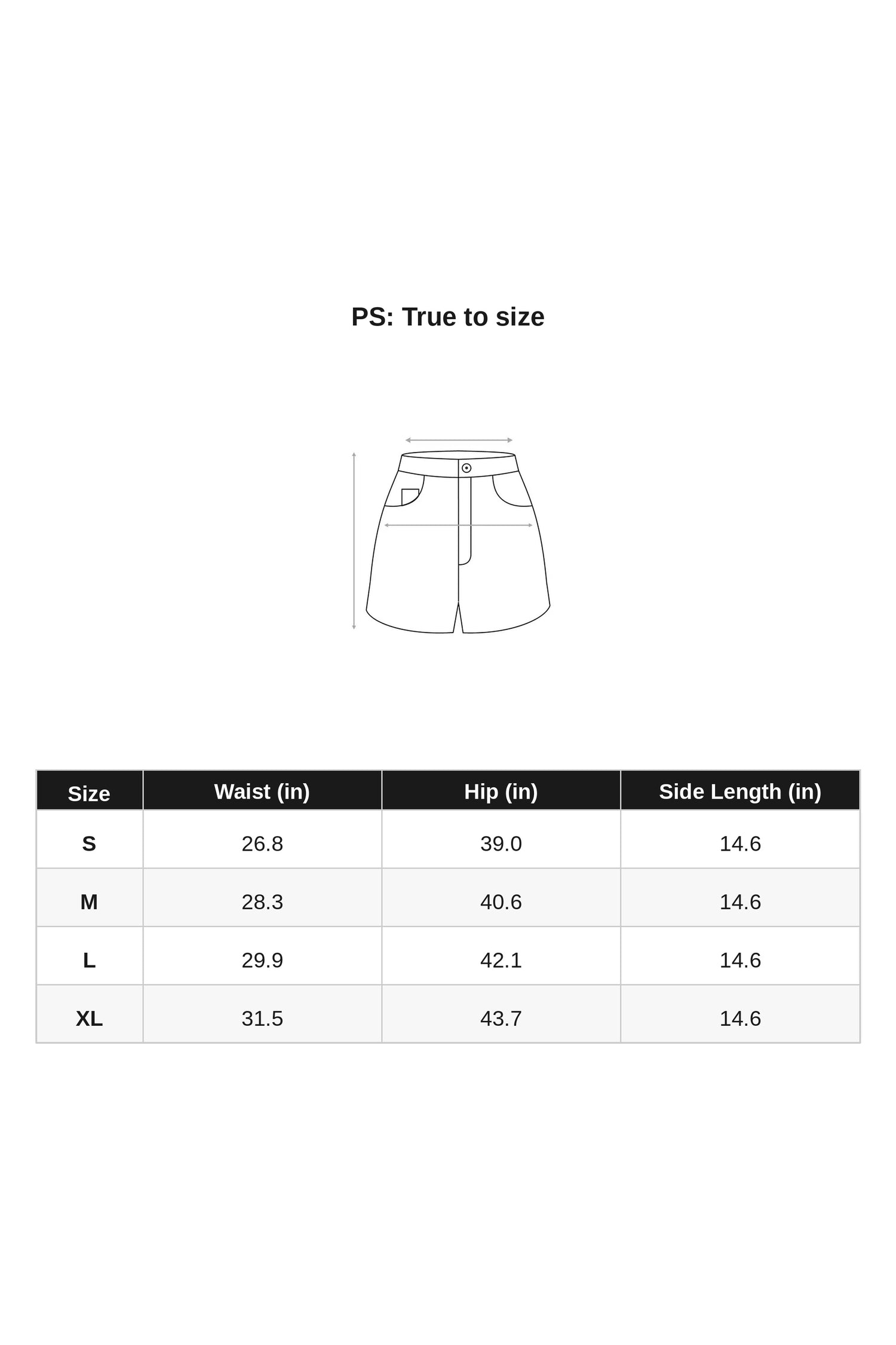 High-Waist Mini Shorts