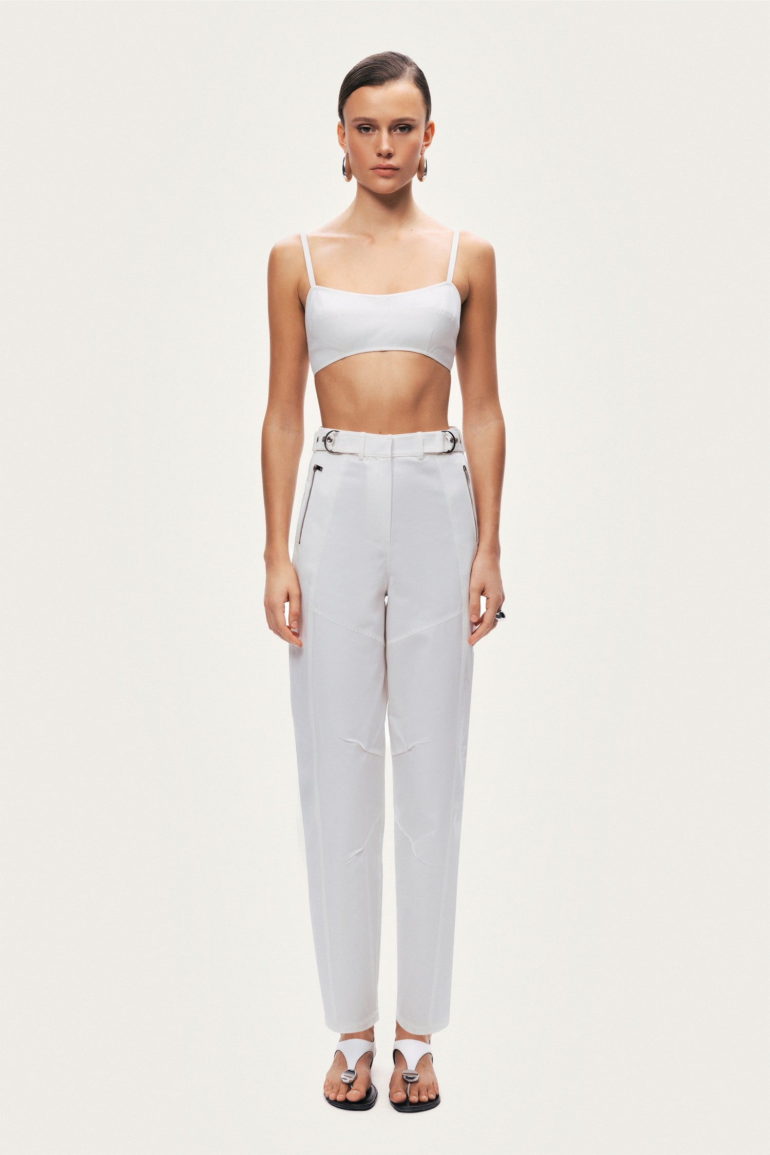 Structured Spaghetti Strap Top