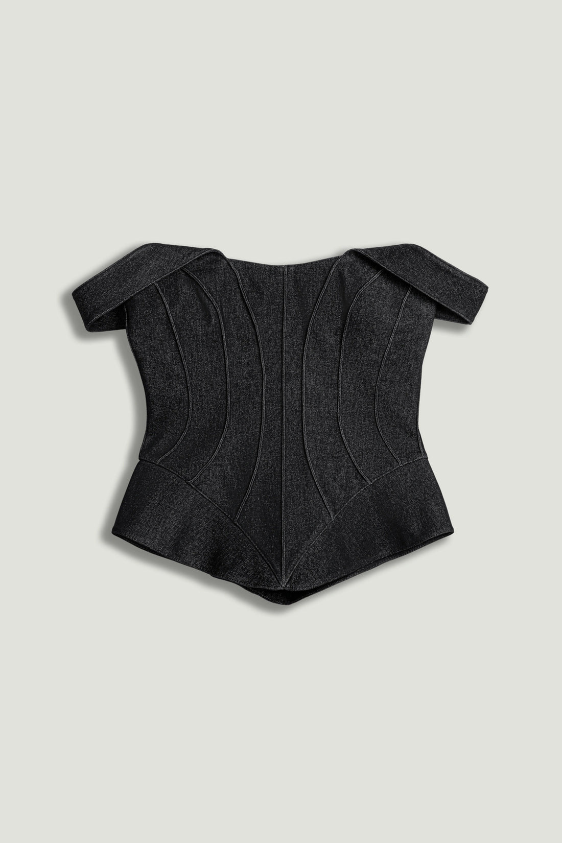 Off-Shoulder Sculpted Bustier