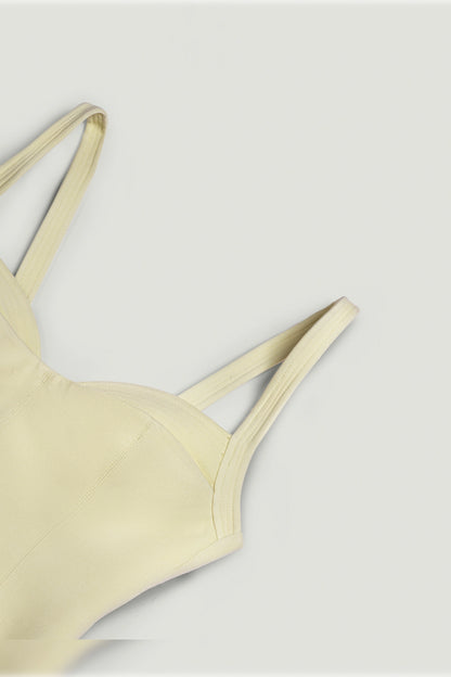 Strappy Sculpted Bustier