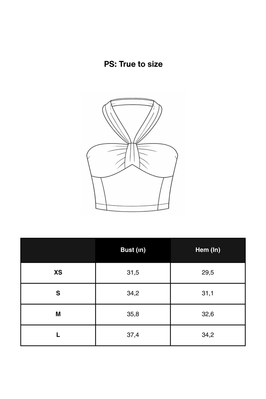 Printed Ring Detail Crop Top